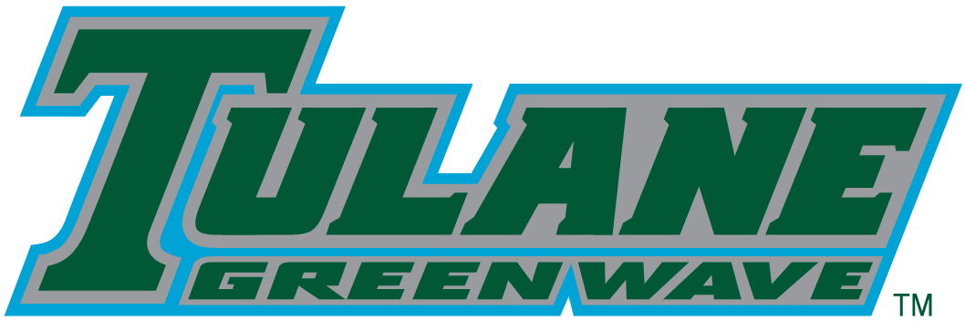 Tulane Green Wave 1998-2013 Wordmark Logo iron on paper